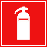 Symbol Feuerlöscher