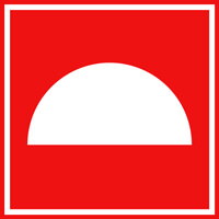 Symbol Löschdecken