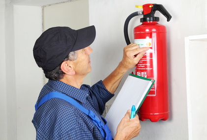 Feuerlöscher Prüfung