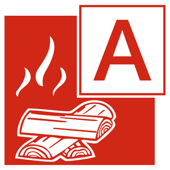 Symbol Brandklasse A